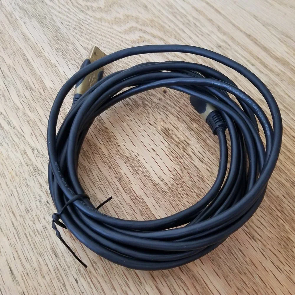 Staples Printer Scanner Cable Cord USB 2.0 Type A to B 11 FT